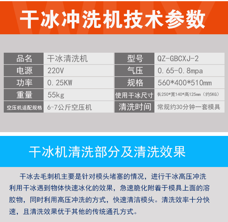 干冰清洗机，干冰喷射机，模具干冰冲洗机